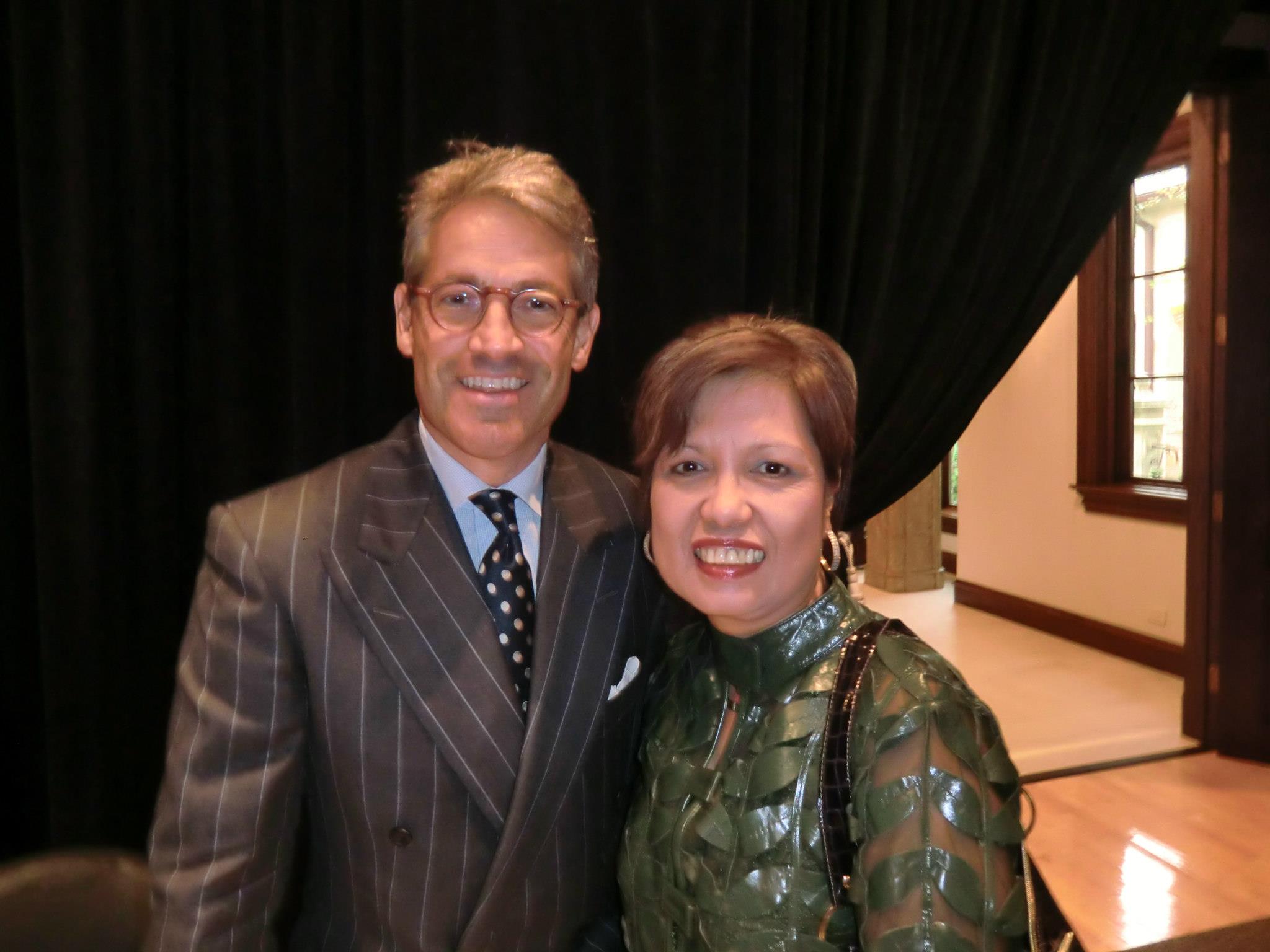 With Eric Mataxas speaker author of Amazing Grace