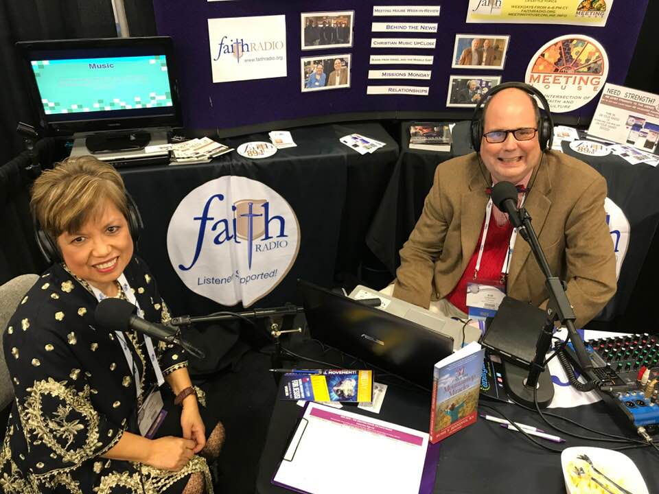 Interviewed with Bob of Faith Radio at the National Religious Broadcasters