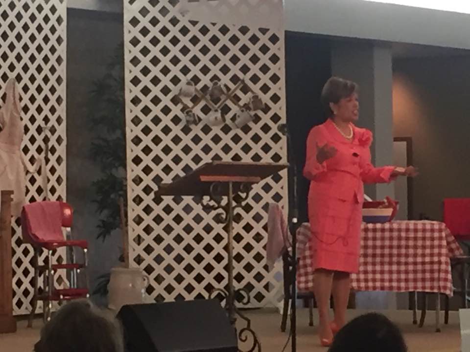 Speaking salmon dress