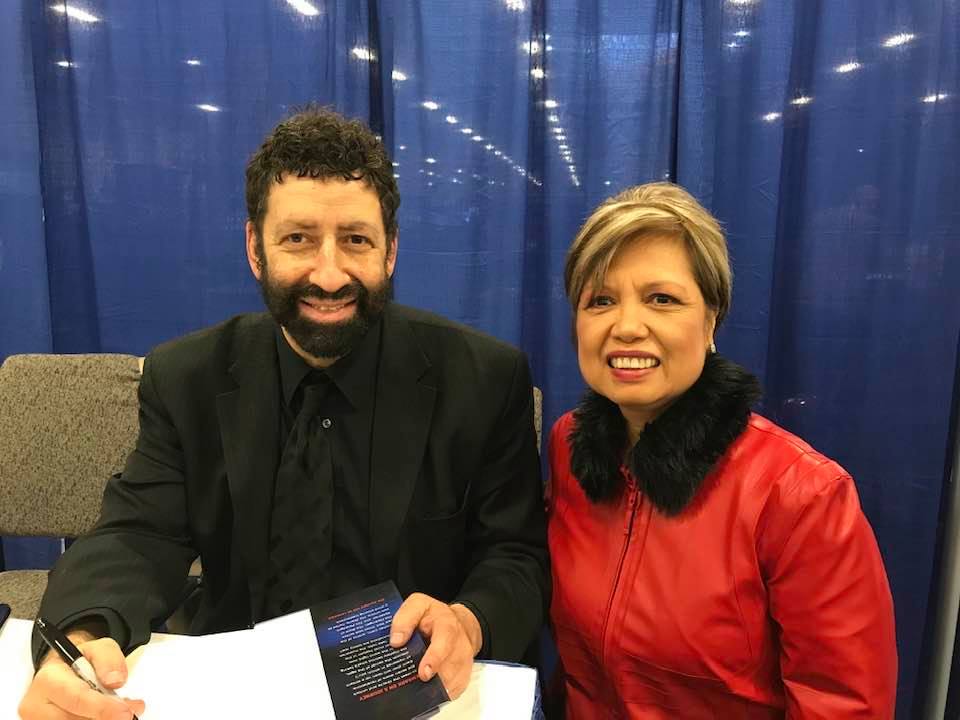 Susie Jennings with Jonathan Cahn