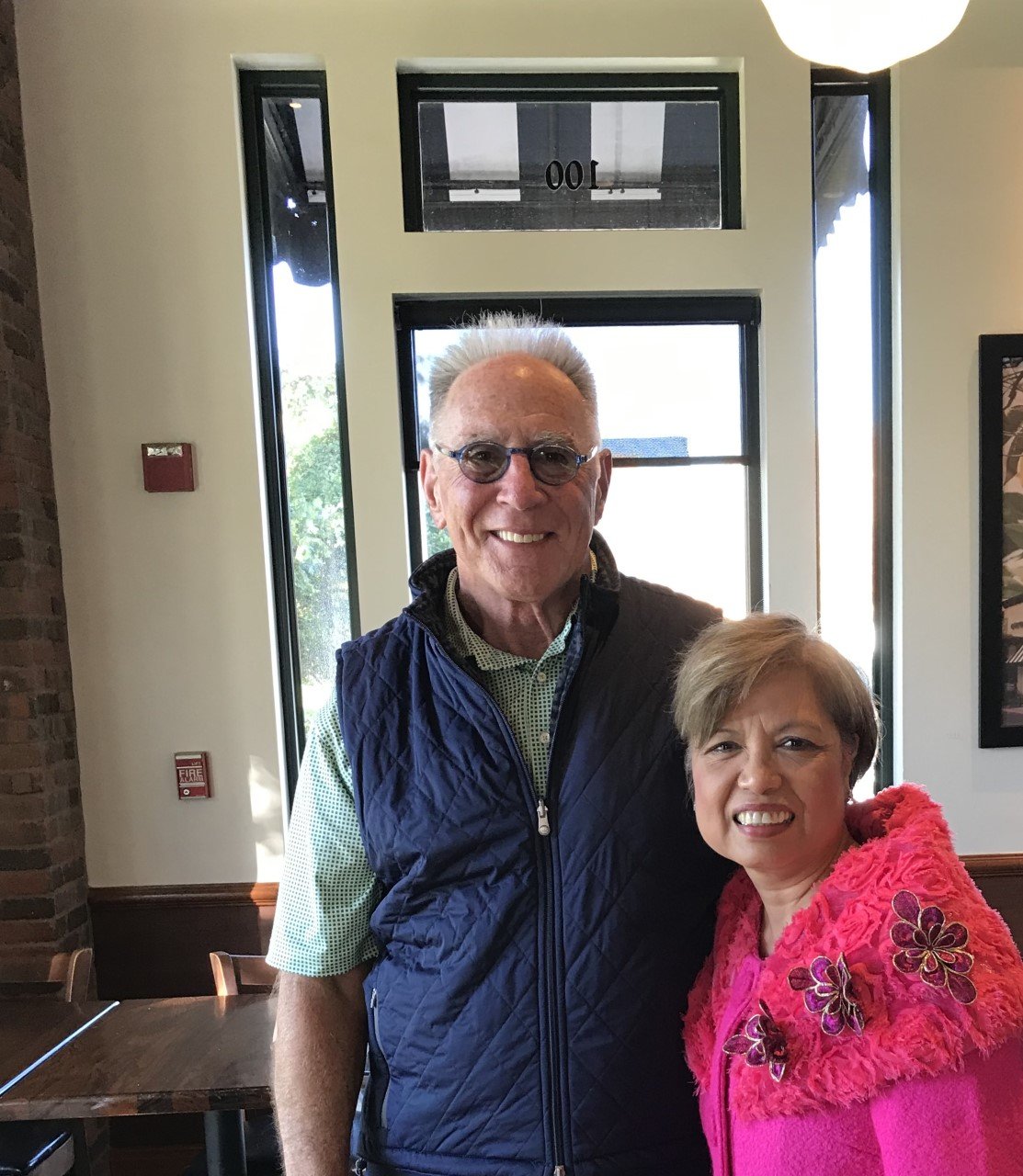 With Ken Barun chief of staff of Billy Graham