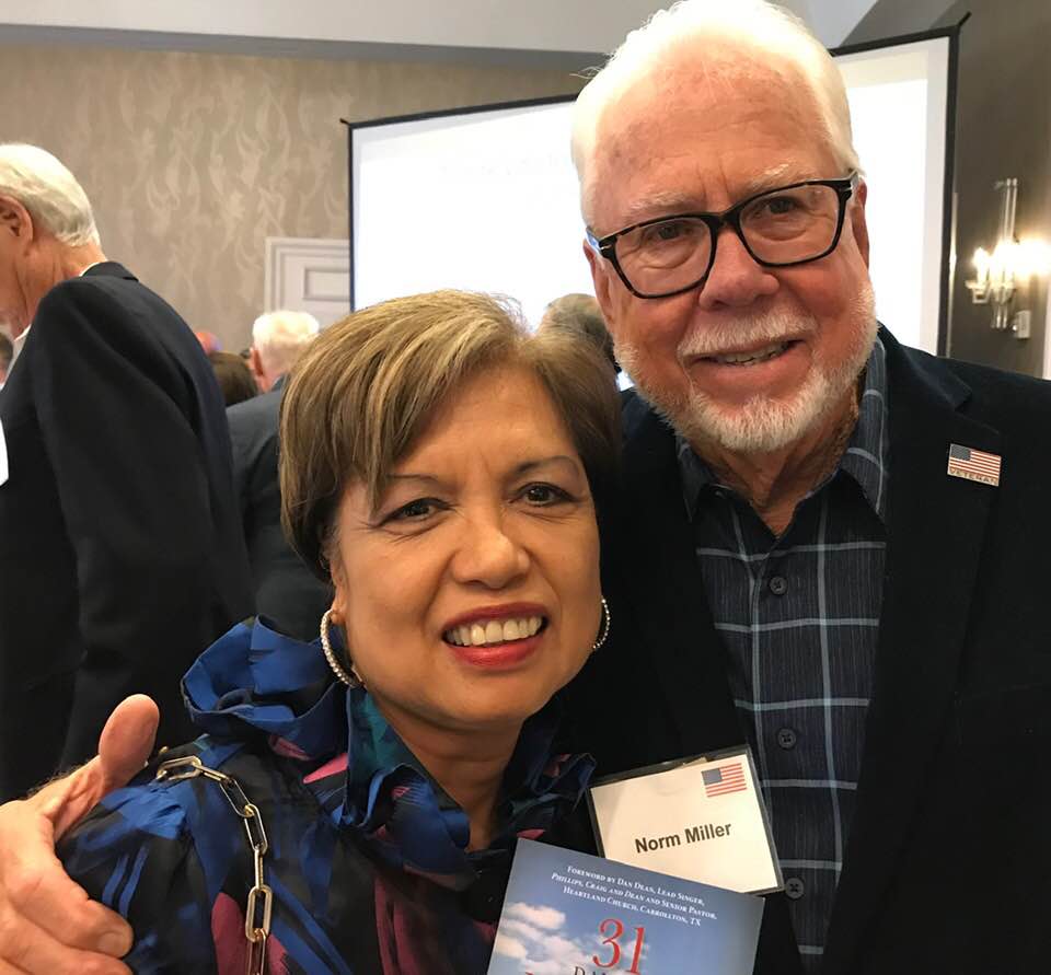 With Norm Miller of Interstate Battery