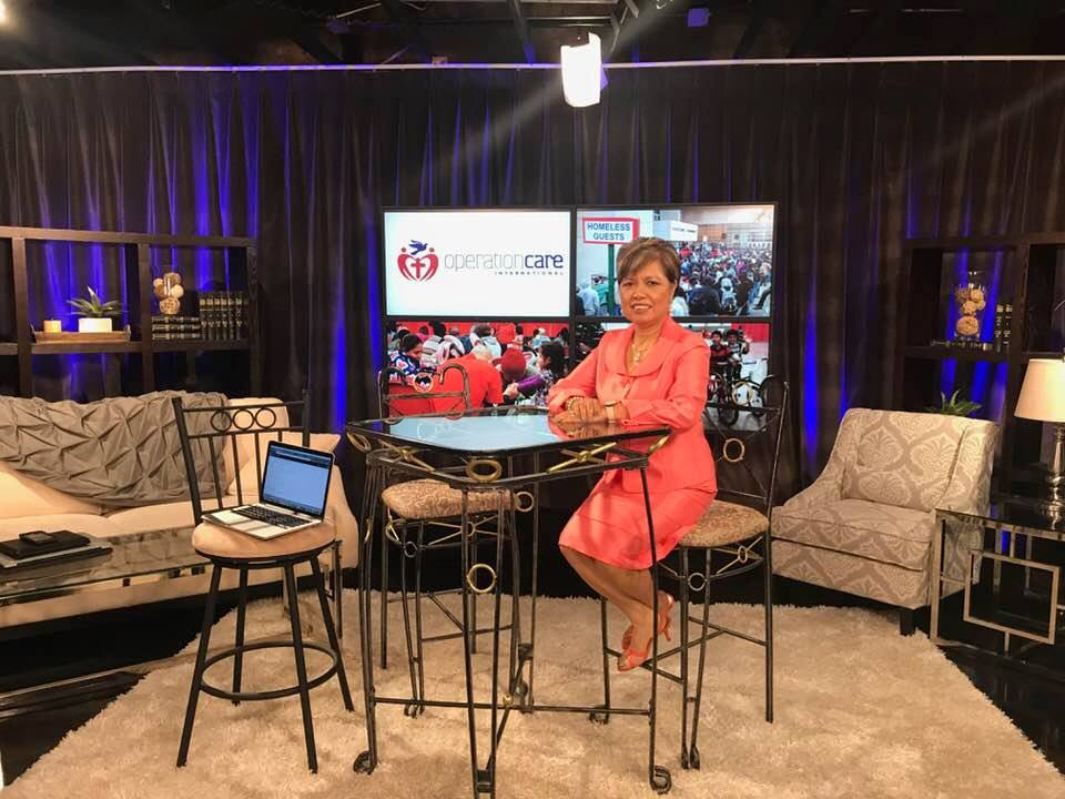 Susie Jennings on-set